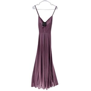 Sophia Rose Women's Spaghetti Strap Long Prom Dress  - M